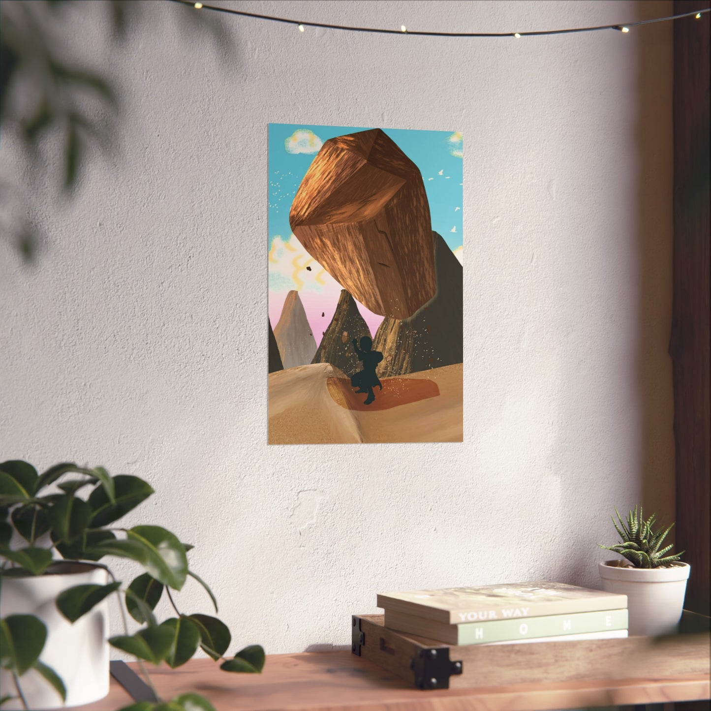 Toph Earthbending Art Print Bold Anime Wall Decor for Avatar Fans