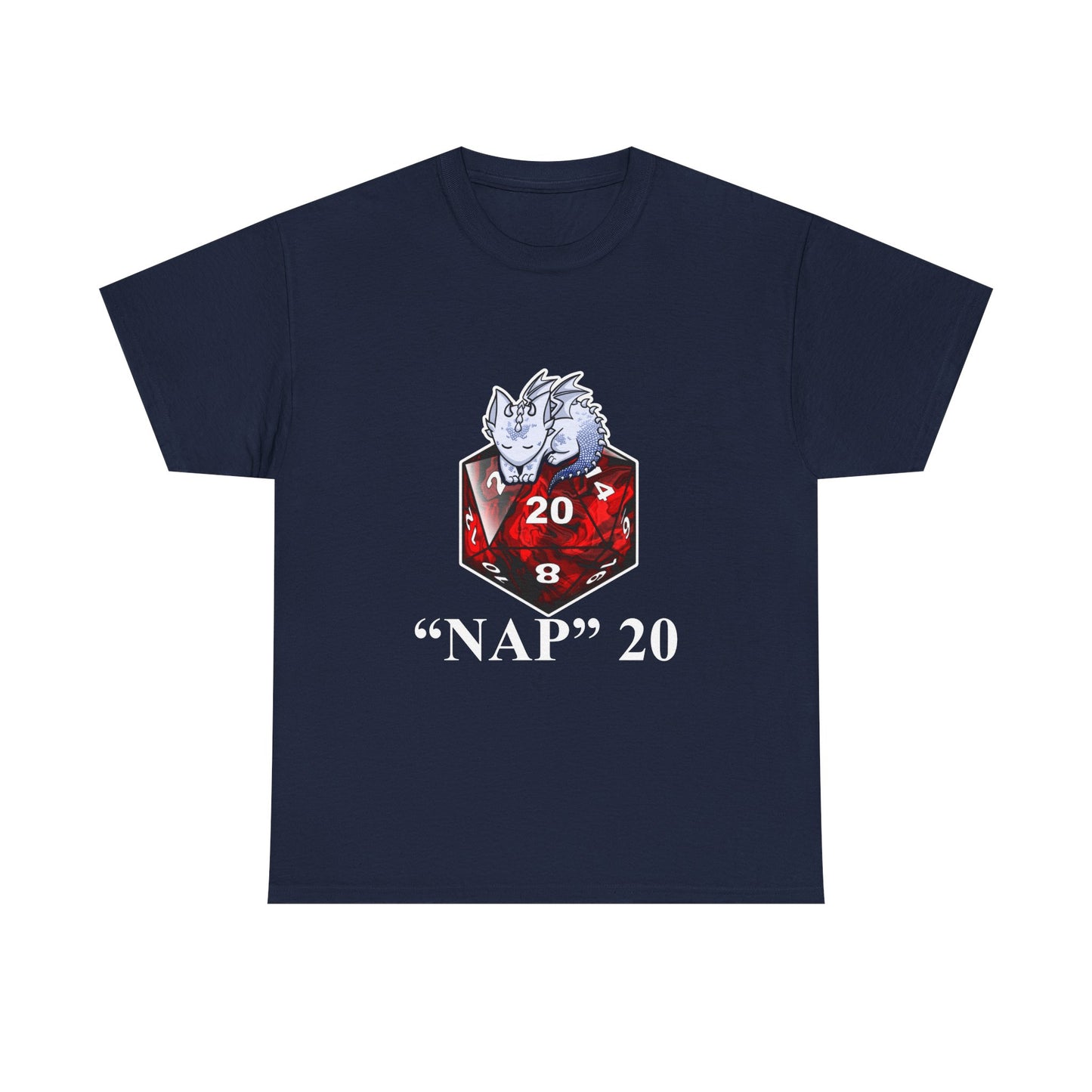 D&D Chibi Sleeping Dragon Unisex Tee