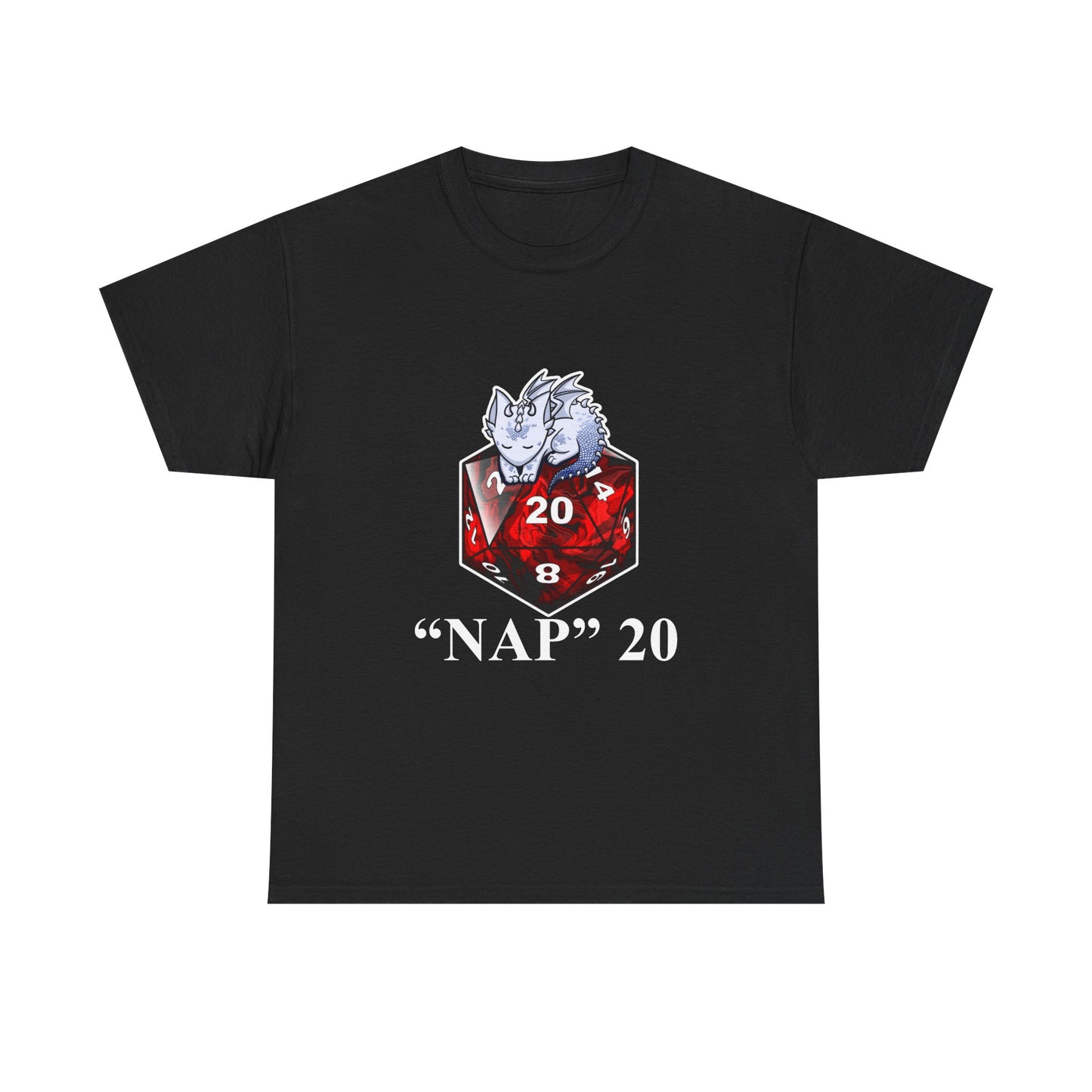 D&D Chibi Sleeping Dragon Unisex Tee